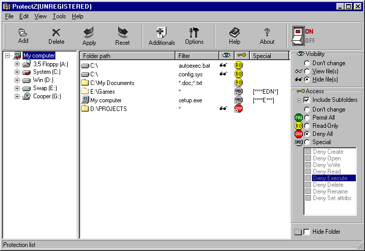 ProtectZ Screenshot
